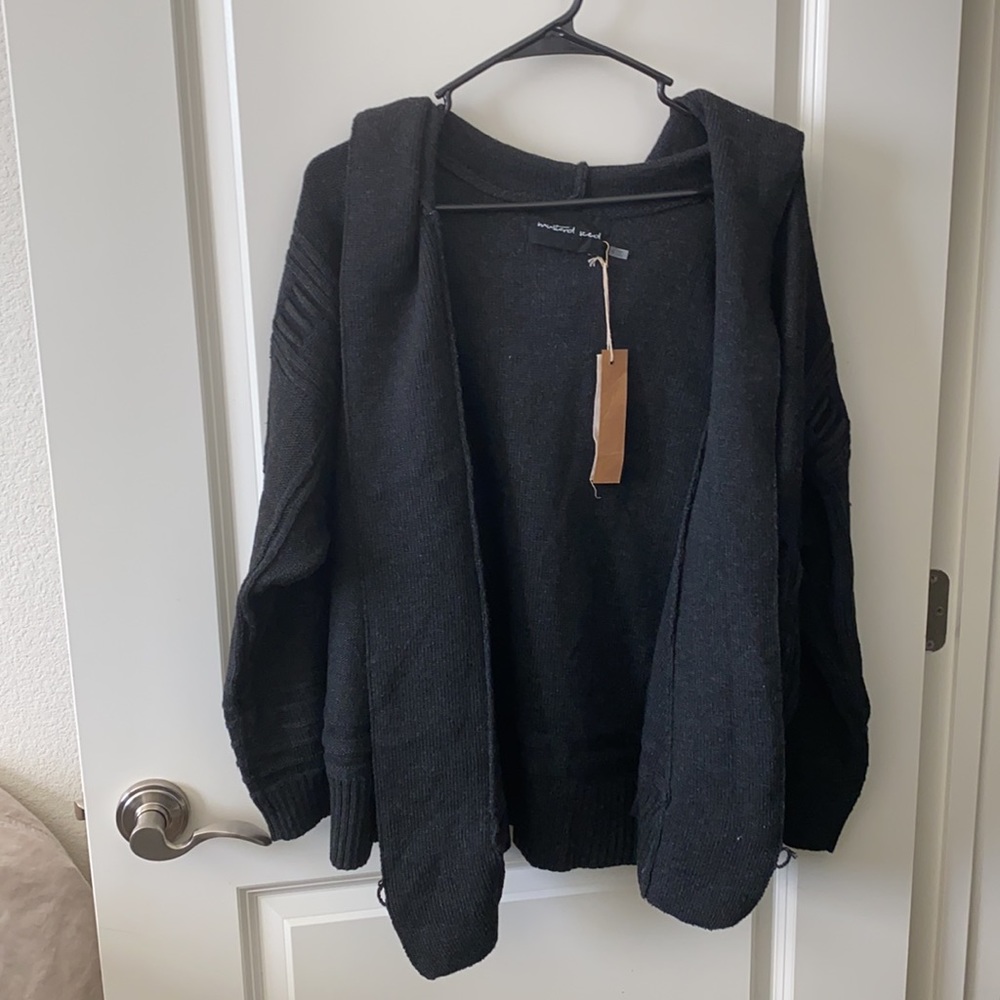 Mustard Seed Wide Shawl / Sweater